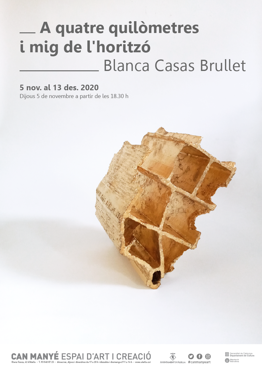 Cartell exposici Blanca Casas