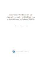 Protocol davant les violències sexuals a l'oci nocturn