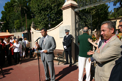 Ofrena floral Diada de l'Onze de Setembre 2010