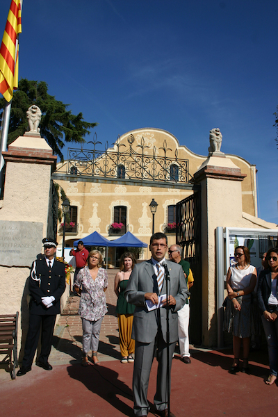 Ofrena floral Diada de l'Onze de Setembre 2010