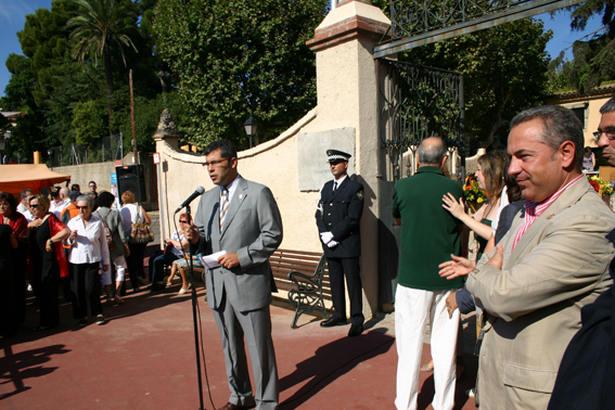 Ofrena floral Diada de l'Onze de Setembre 2010