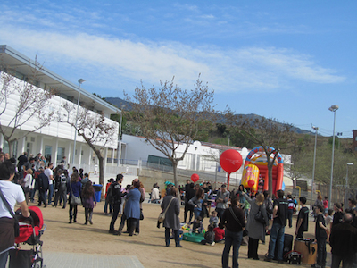 Festa de celebraci� de l'ampliaci� de l'Escola Fabra