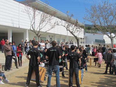 Festa de celebraci� de l'ampliaci� de l'Escola Fabra
