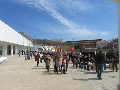 Festa de celebraci� de l'ampliaci� de l'Escola Fabra