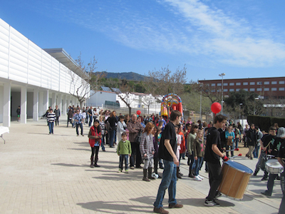 Festa de celebraci� de l'ampliaci� de l'Escola Fabra