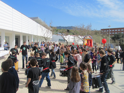 Festa de celebraci� de l'ampliaci� de l'Escola Fabra