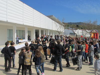 Festa de celebraci� de l'ampliaci� de l'Escola Fabra