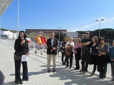 Festa de celebraci� de l'ampliaci� de l'Escola Fabra