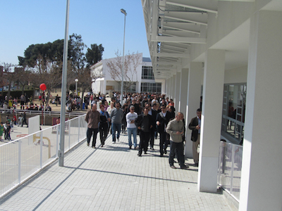Festa de celebraci� de l'ampliaci� de l'Escola Fabra