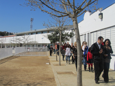 Festa de celebraci� de l'ampliaci� de l'Escola Fabra