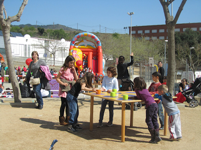 Festa de celebraci� de l'ampliaci� de l'Escola Fabra