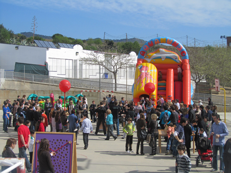 Festa de celebraci� de l'ampliaci� de l'Escola Fabra