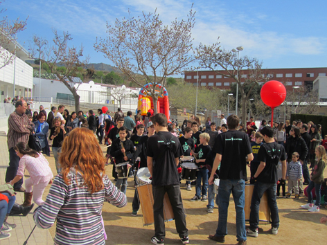 Festa de celebraci� de l'ampliaci� de l'Escola Fabra