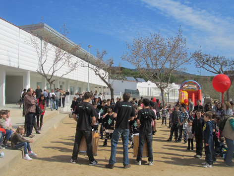 Festa de celebraci� de l'ampliaci� de l'Escola Fabra