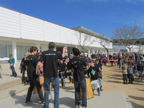 Festa de celebraci� de l'ampliaci� de l'Escola Fabra