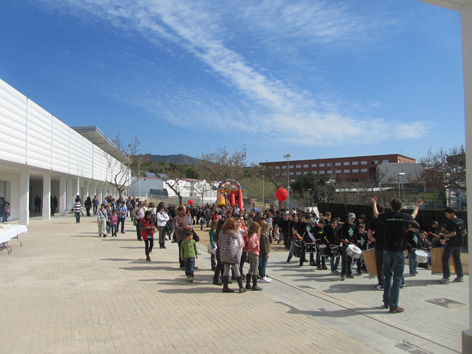 Festa de celebraci� de l'ampliaci� de l'Escola Fabra