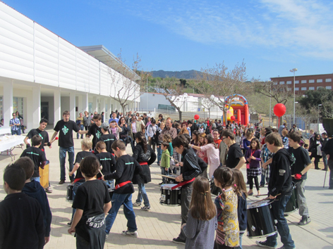 Festa de celebraci� de l'ampliaci� de l'Escola Fabra