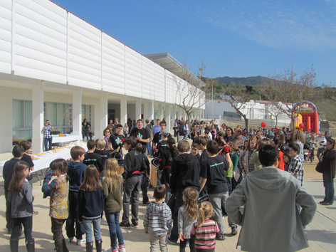 Festa de celebraci� de l'ampliaci� de l'Escola Fabra