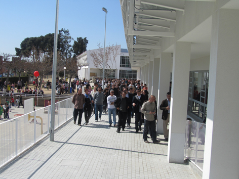 Festa de celebraci� de l'ampliaci� de l'Escola Fabra