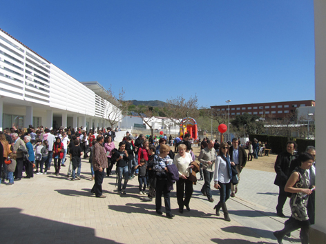 Festa de celebraci� de l'ampliaci� de l'Escola Fabra