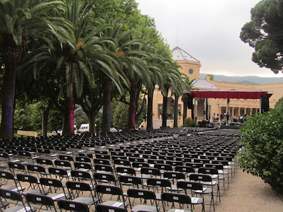 Concert de Manel al Passeig del Jardins de Cal Marqu�s. 2 de juliol de 2011