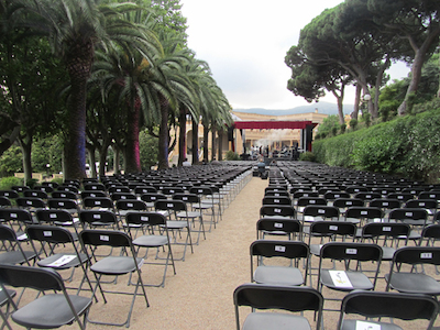 Concert de Manel al Passeig del Jardins de Cal Marqu�s. 2 de juliol de 2011