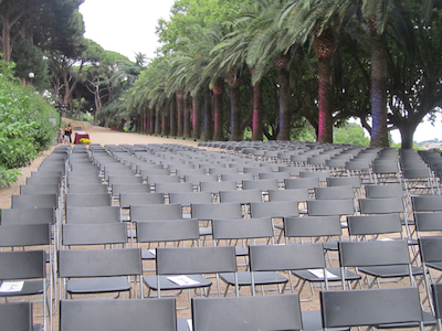Concert de Manel al Passeig del Jardins de Cal Marqu�s. 2 de juliol de 2011
