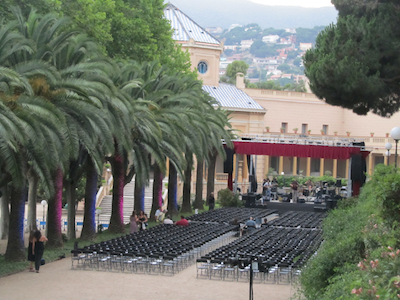 Concert de Manel al Passeig del Jardins de Cal Marqu�s. 2 de juliol de 2011
