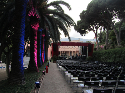 Concert de Manel al Passeig del Jardins de Cal Marqu�s. 2 de juliol de 2011