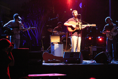 Concert de Manel al Passeig del Jardins de Cal Marqu�s. 2 de juliol de 2011