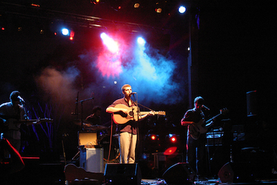 Concert de Manel al Passeig del Jardins de Cal Marqu�s. 2 de juliol de 2011
