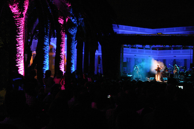 Concert de Manel al Passeig del Jardins de Cal Marqu�s. 2 de juliol de 2011