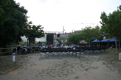 Concert Polif�nica Joia d'Alella al parc de Can Sors. 9 de juliol de 2011
