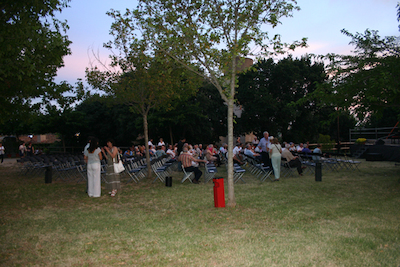 Concert Polif�nica Joia d'Alella al parc de Can Sors. 9 de juliol de 2011