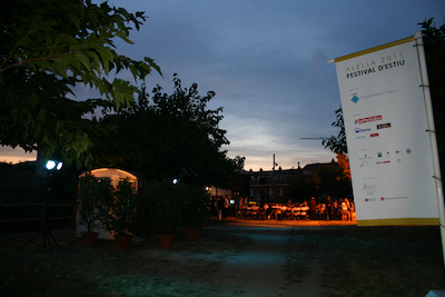 Concert Polif�nica Joia d'Alella al parc de Can Sors. 9 de juliol de 2011