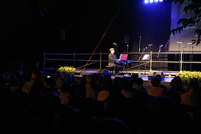 Concert Polif�nica Joia d'Alella al parc de Can Sors. 9 de juliol de 2011