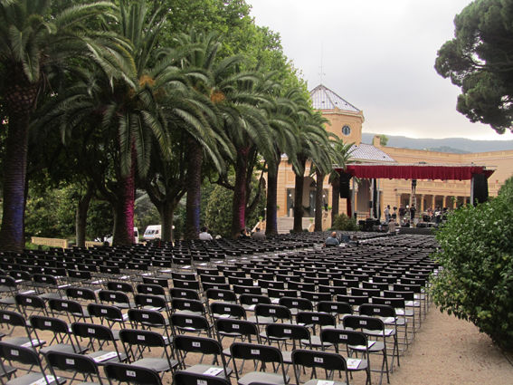 Concert de Manel al Passeig del Jardins de Cal Marqu�s. 2 de juliol de 2011
