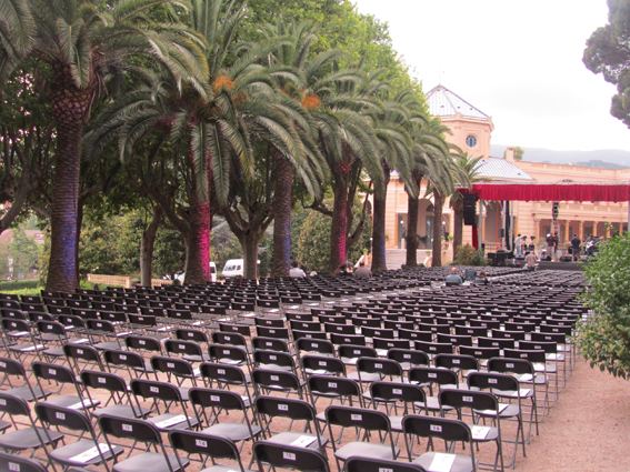 Concert de Manel al Passeig del Jardins de Cal Marqu�s. 2 de juliol de 2011