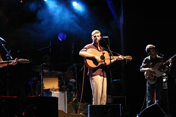 Concert de Manel al Passeig del Jardins de Cal Marqu�s. 2 de juliol de 2011
