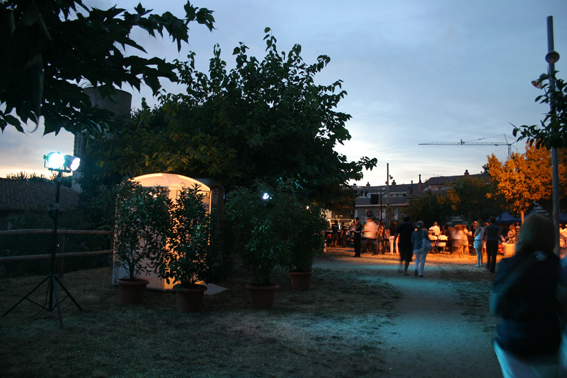 Concert Polif�nica Joia d'Alella al parc de Can Sors. 9 de juliol de 2011