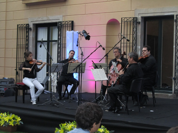Primer concert de M�sics en Resid�ncia