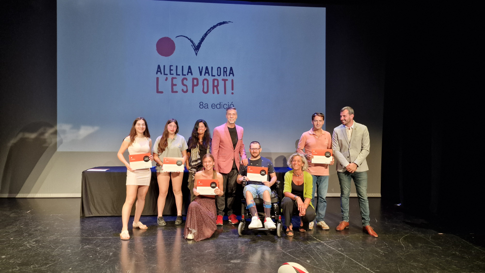 8 edici reconeixements Alella Valora l'Esport