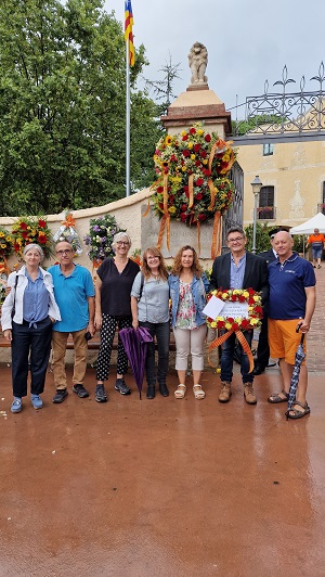 Ofrena floral 11 de Setembre 2025