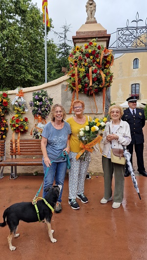 Ofrena floral 11 de Setembre 2025