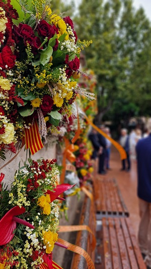 Ofrena floral 11 de Setembre 2025