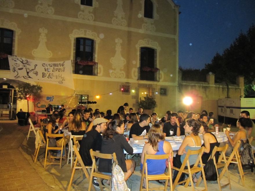 Primer Sopar Jove de Festa Major