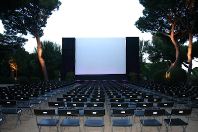 Projecci� de 'La Traviata' al Parc de les Est�tues de Cal Marqu�s