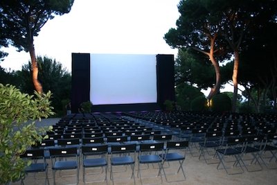 Projecci� de 'La Traviata' al Parc de les Est�tues de Cal Marqu�s