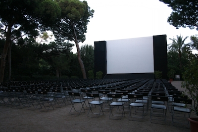 Projecci� de 'La Traviata' al Parc de les Est�tues de Cal Marqu�s