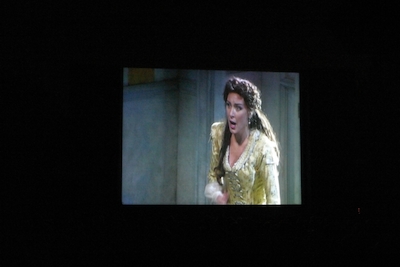 Projecci� de 'La Traviata' al Parc de les Est�tues de Cal Marqu�s